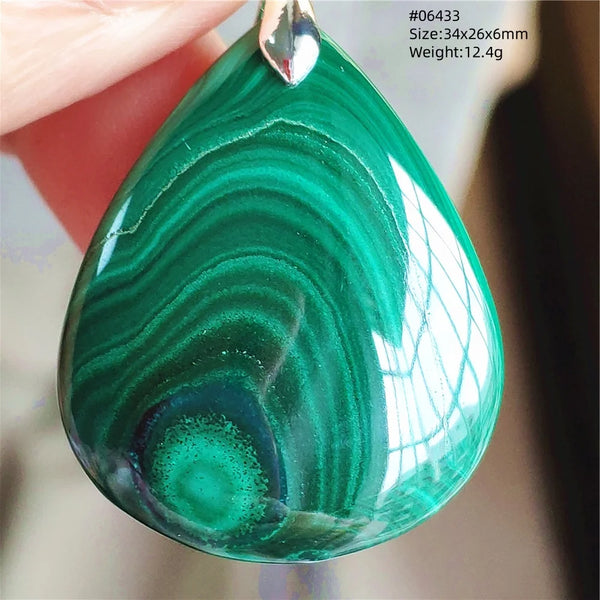 Green Malachite Pendant-ToShay.org