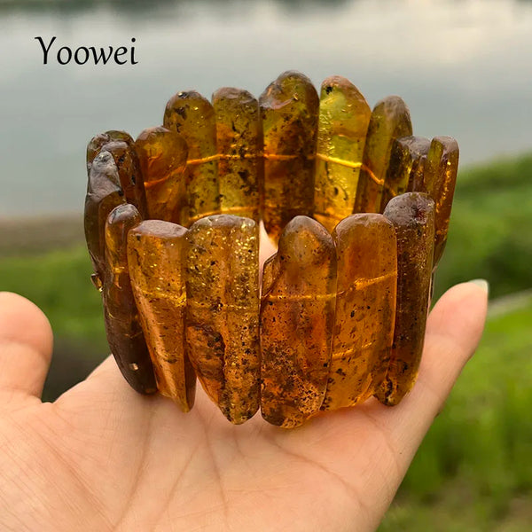 Yellow Amber Bracelet-ToShay.org
