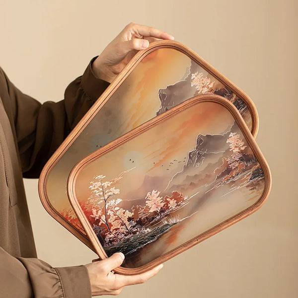 Bamboo Tea Tray-ToShay.org