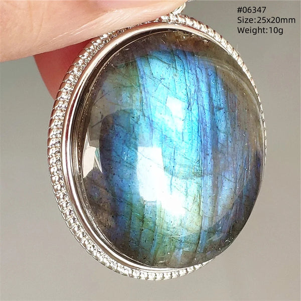 Blue Light Labradorite Pendant-ToShay.org