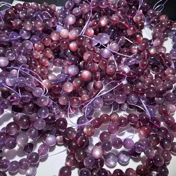 Purple Lepidolite Bracelet-ToShay.org