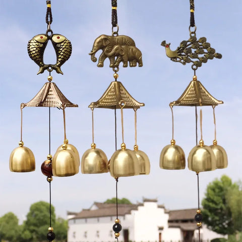 Copper Wind Bells-ToShay.org