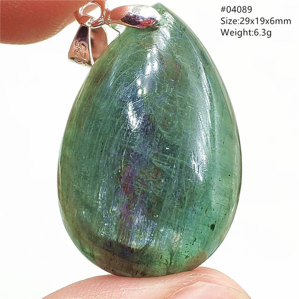 Green Kyanite Pendant-ToShay.org