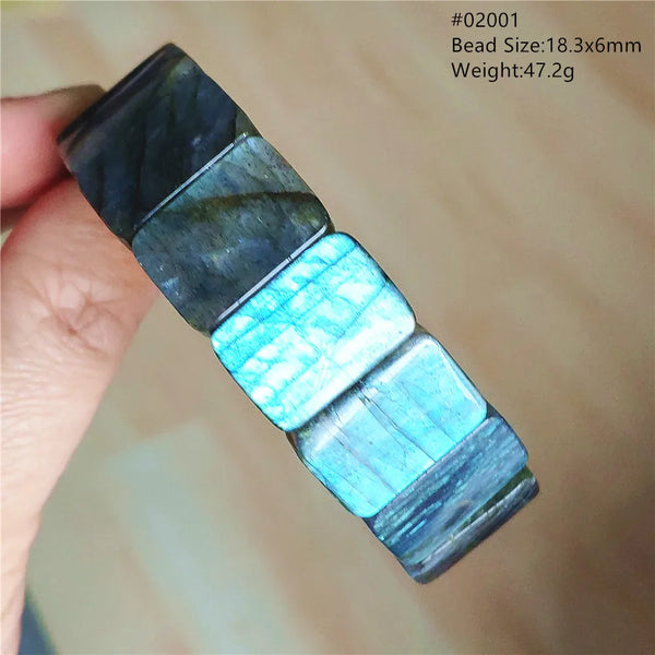 Blue Labradorite Bracelet-ToShay.org