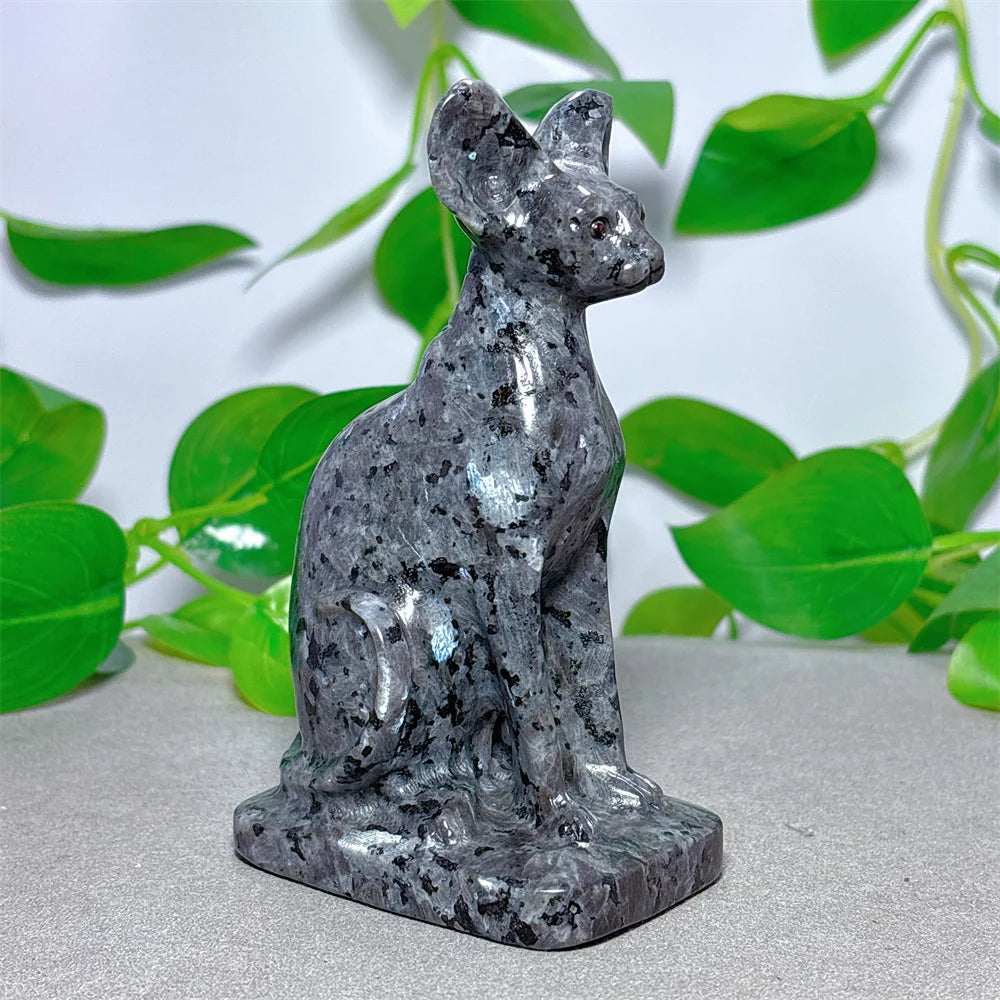 Grey Larvikite Cat-ToShay.org