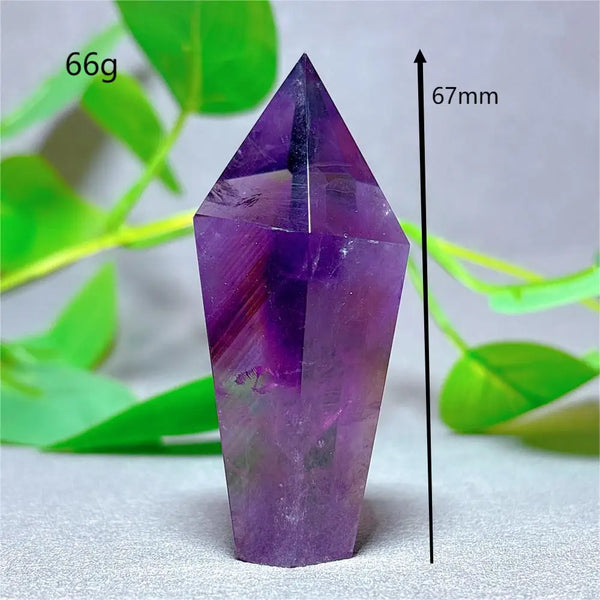 Purple Amethyst Wand Point-ToShay.org