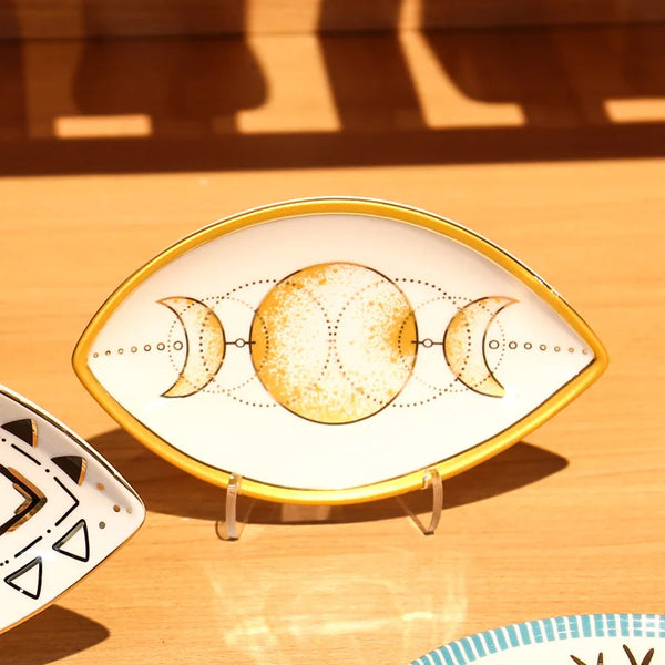 Evil Eye Ceramic Plate-ToShay.org