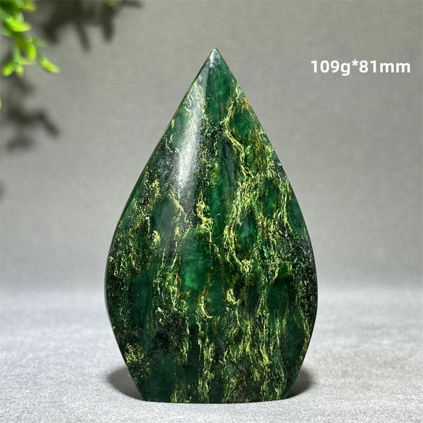Green Emerald Agate Torch-ToShay.org