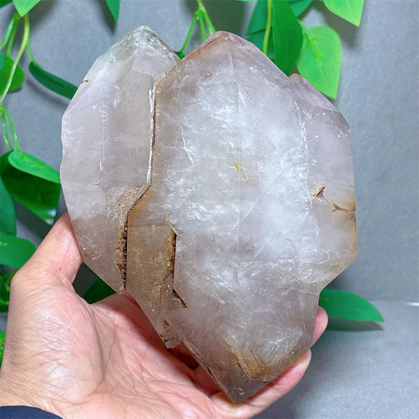 Smokey Quartz Enhydros Crystal-ToShay.org