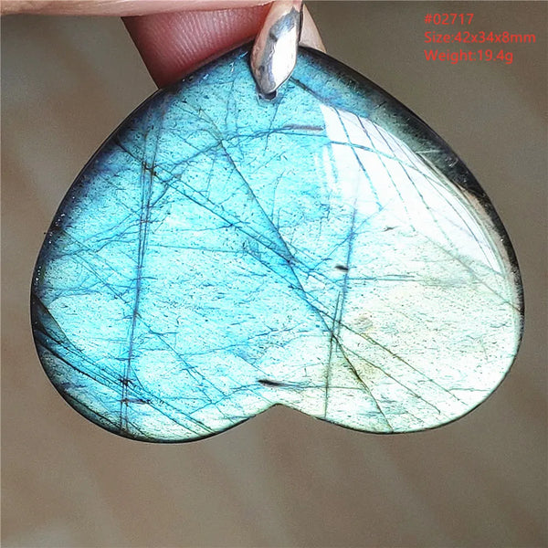 Blue Light Labradorite Pendant-ToShay.org