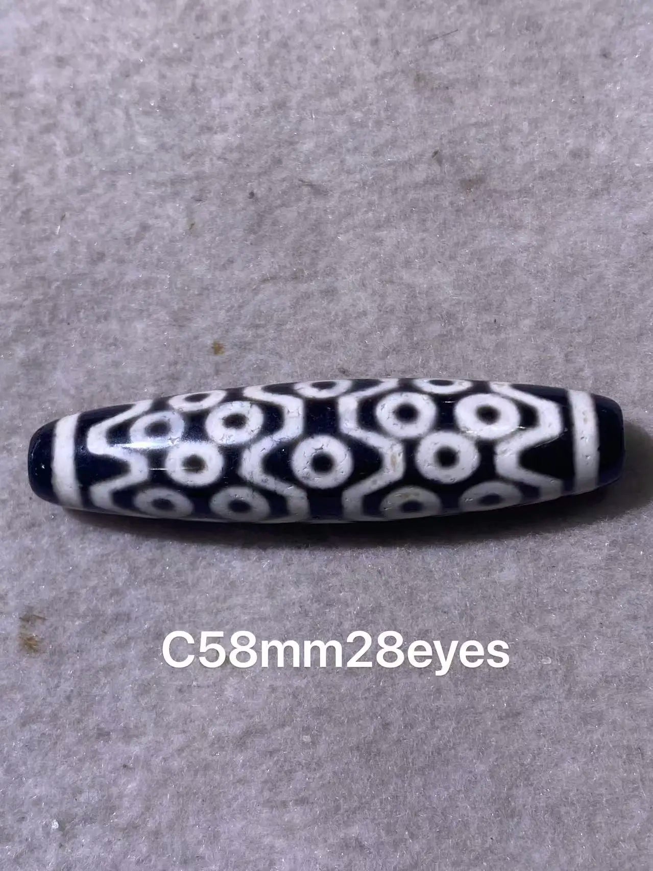 Tibetan Agate Eyes Dzi Beads-ToShay.org