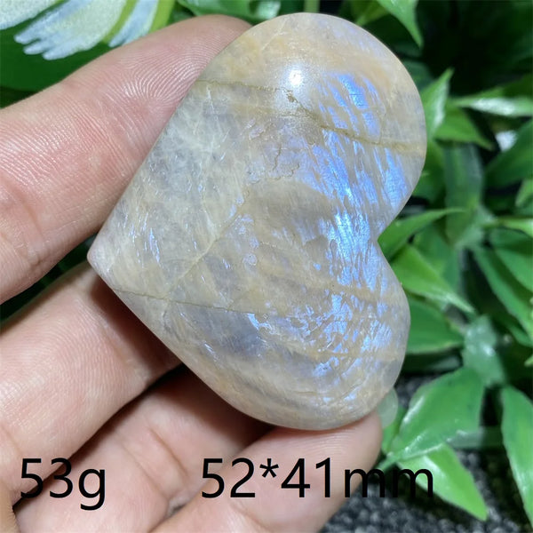 Blue Moonstone Heart-ToShay.org
