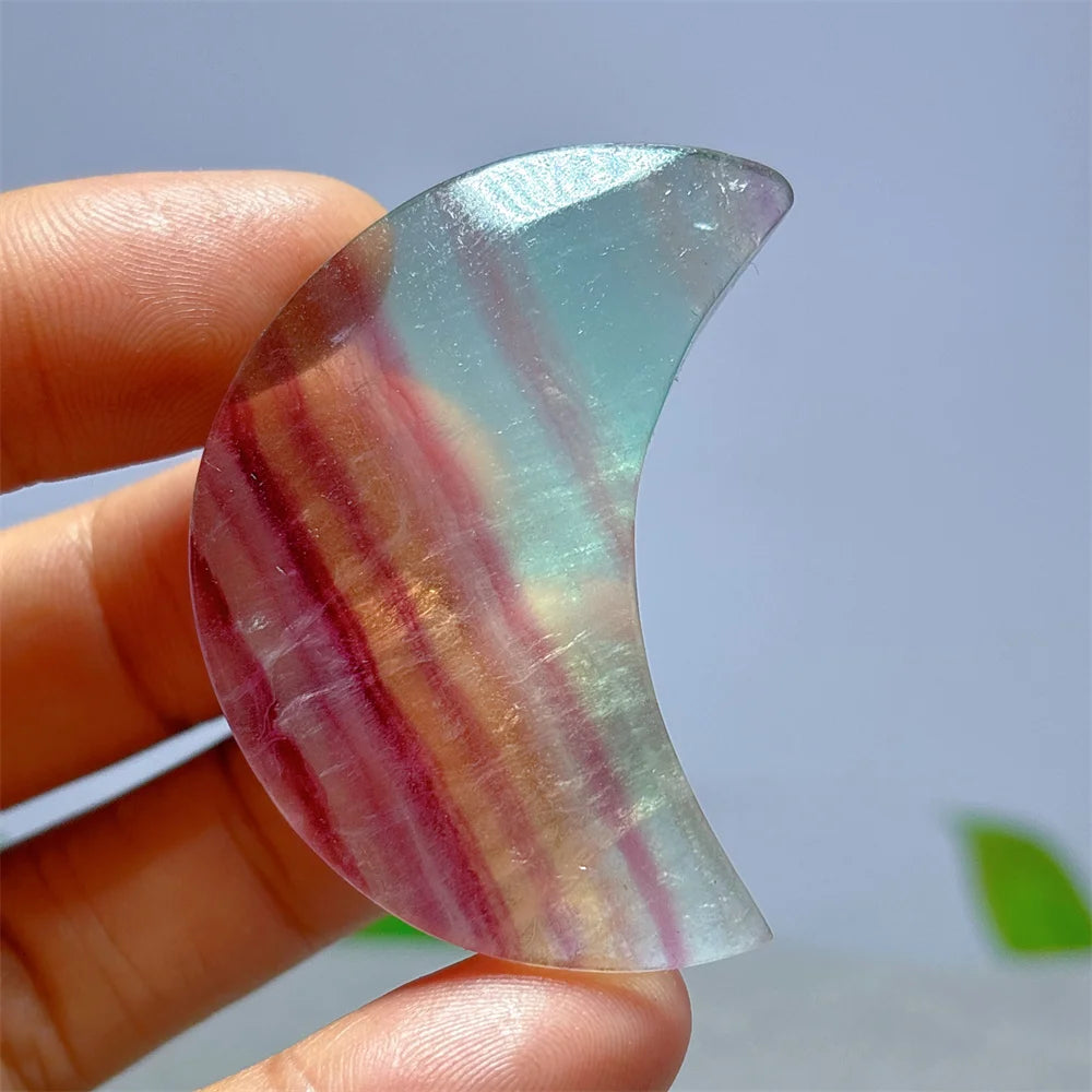 Mixed Fluorite Moon-ToShay.org