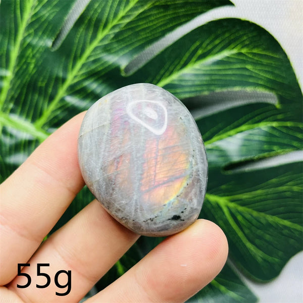 Purple Labradorite Palm Stone-ToShay.org