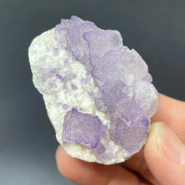 Purple Fluorite Crystal-ToShay.org
