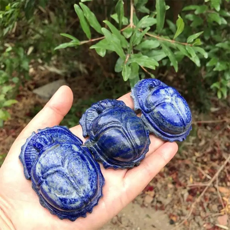 Blue Lapis Lazuli Beetle-ToShay.org