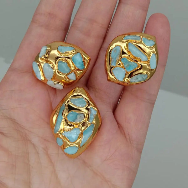 Blue Larimar Beads-ToShay.org