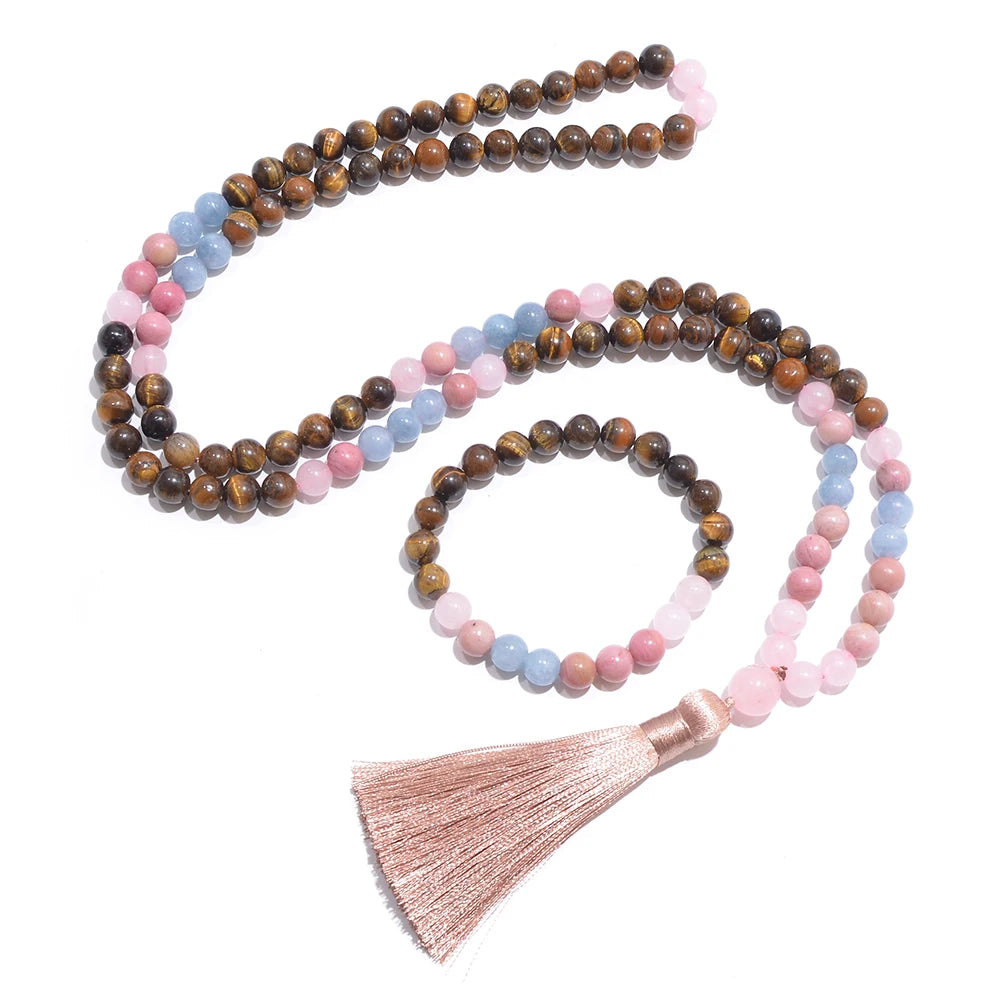 Mixed Crystal Mala Beads-ToShay.org