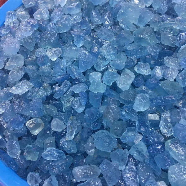 Blue Aquamarine Raw Stone-ToShay.org