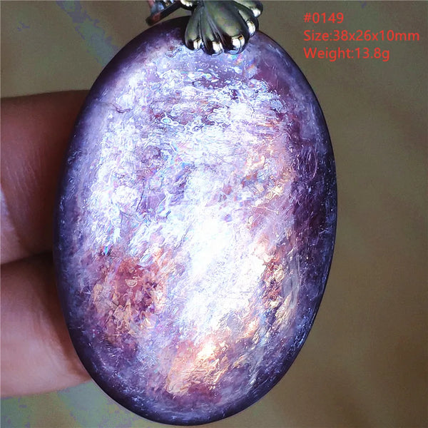 Purple Red Lepidolite Quartz-ToShay.org