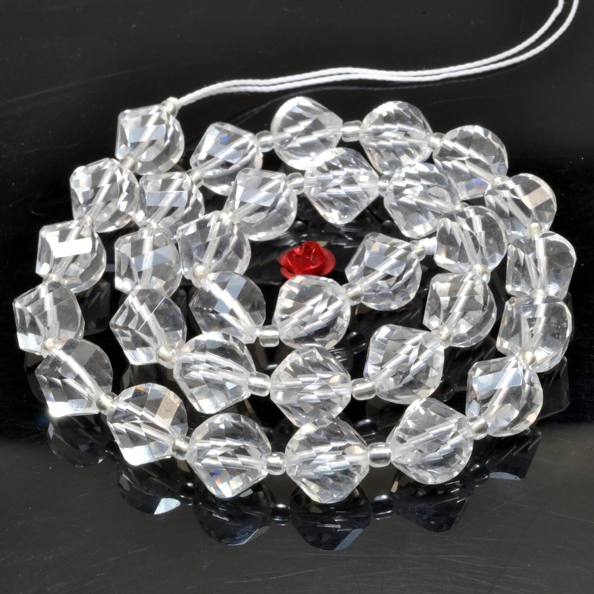 Clear Rock Crystal Beads-ToShay.org