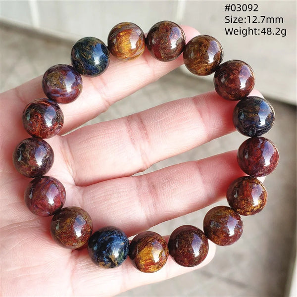 Blue Red Pietersite Bracelet-ToShay.org
