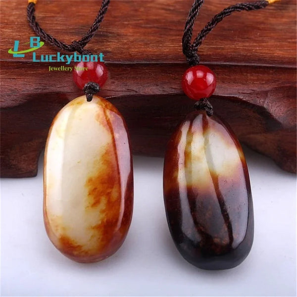 Yellow Jade Horse Pendant-ToShay.org