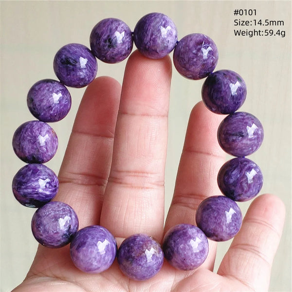 Purple Charoite Bracelet-ToShay.org