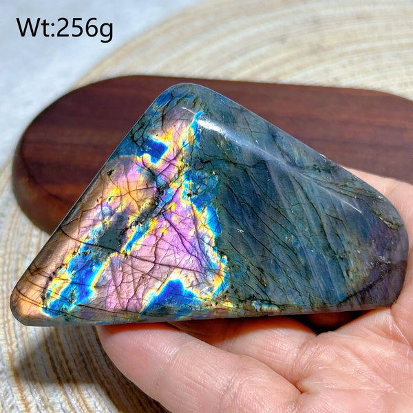 Purple Labradorite Flash Stone-ToShay.org