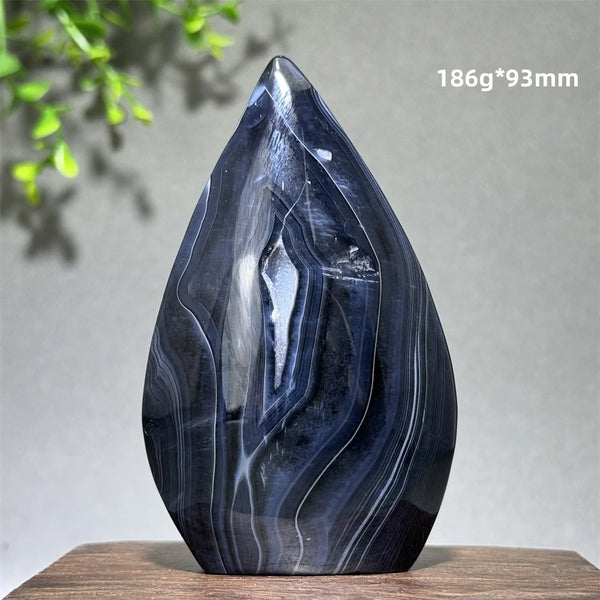 Black Agate Torch-ToShay.org