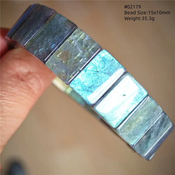 Blue Labradorite Bracelet-ToShay.org