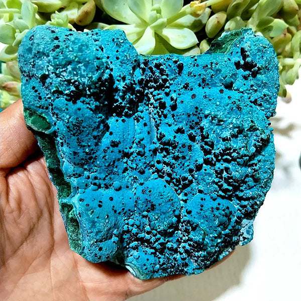 Blue Chrysocolla Crystal-ToShay.org