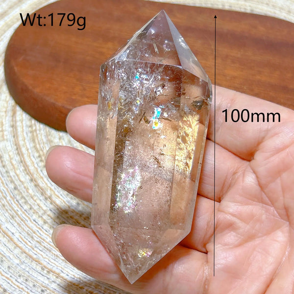 Smokey Rainbow Quartz Point-ToShay.org