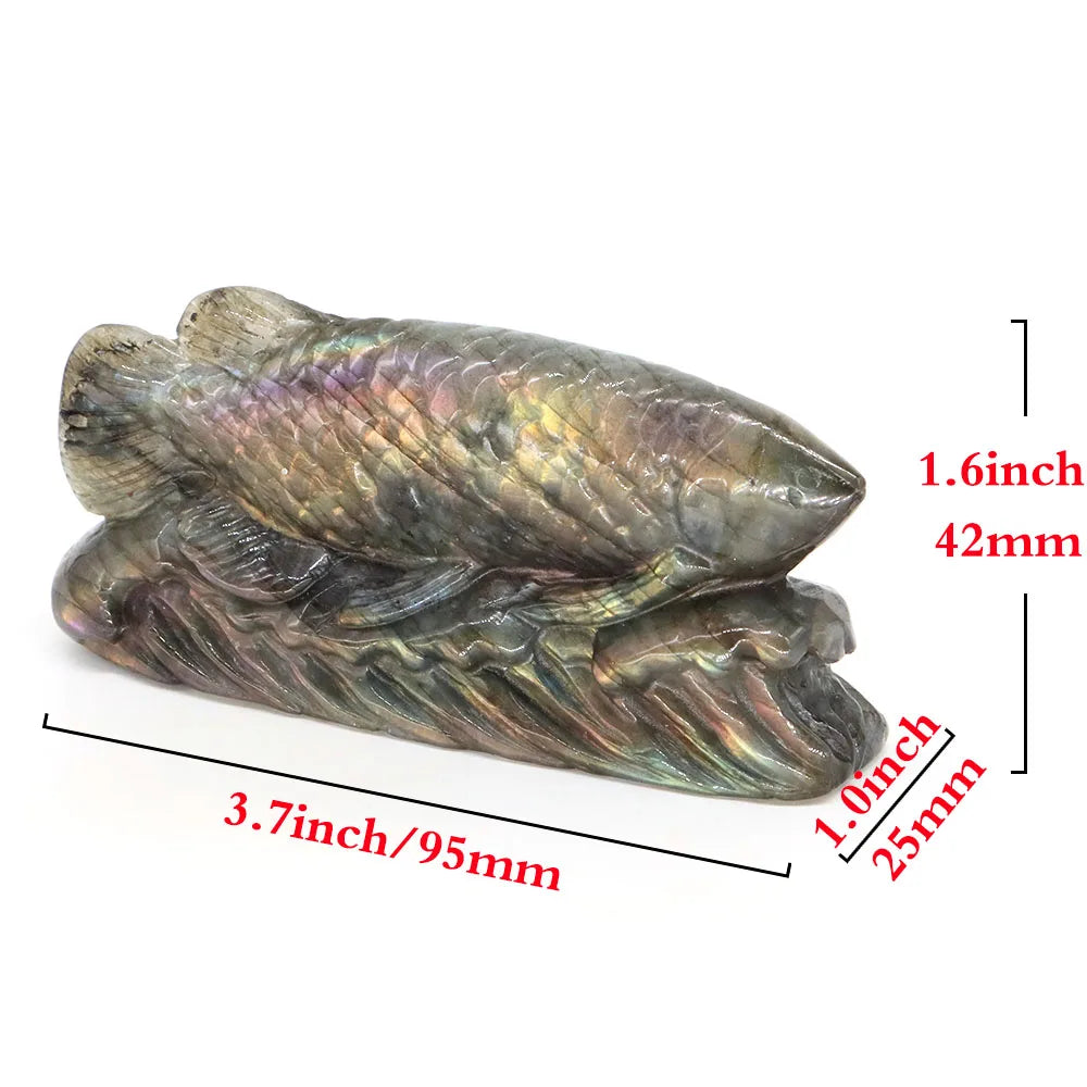 Blue Labradorite Fish-ToShay.org