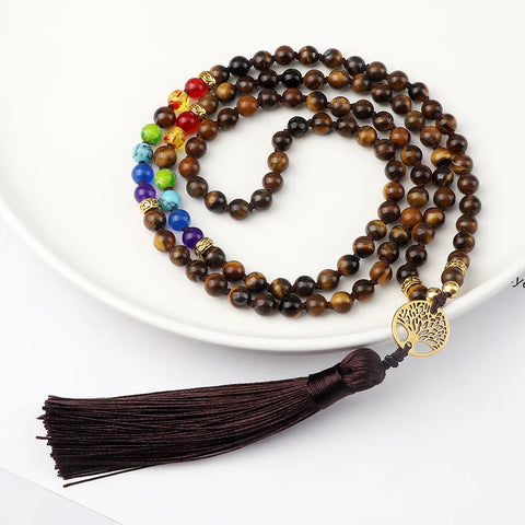 Mixed Crystal Mala Beads-ToShay.org