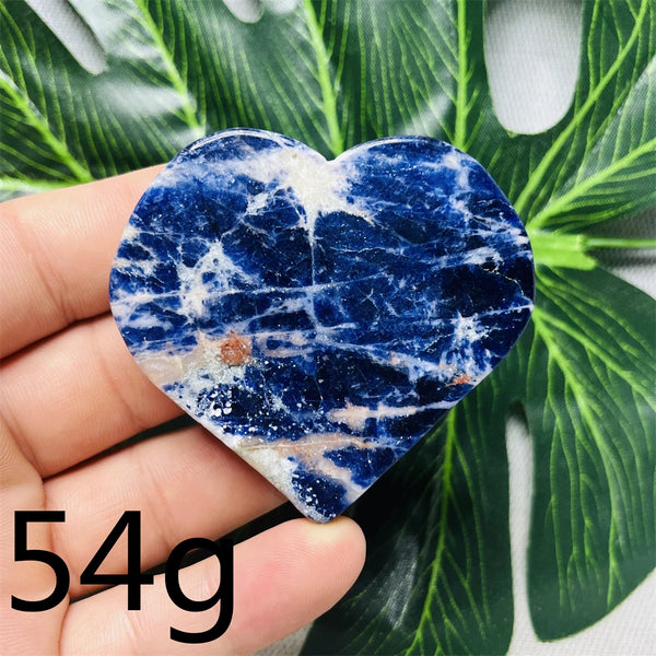 Blue Sodalite Heart-ToShay.org