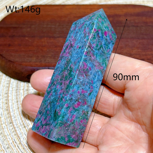 Green Ruby Kyanite Tourmaline-ToShay.org