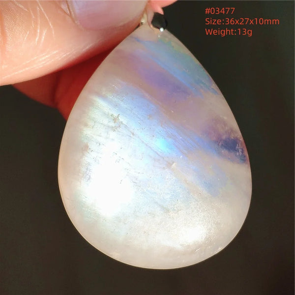 Blue Light Moonstone Pendant-ToShay.org