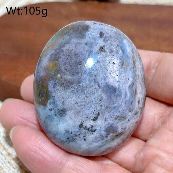 Ocean Jasper Palm Stone-ToShay.org