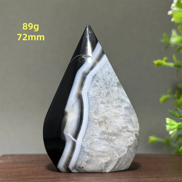 Black Agate Flame-ToShay.org