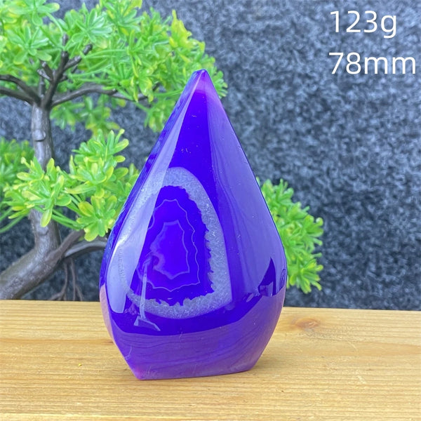 Purple Agate Torch-ToShay.org