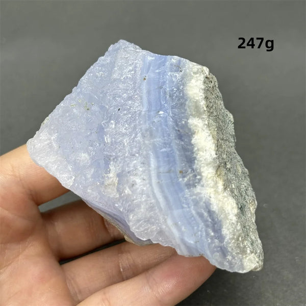Blue Lace Agate Raw Stone-ToShay.org