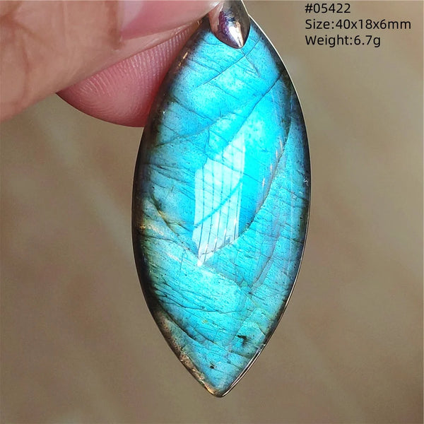 Blue Light Labradorite Pendant-ToShay.org