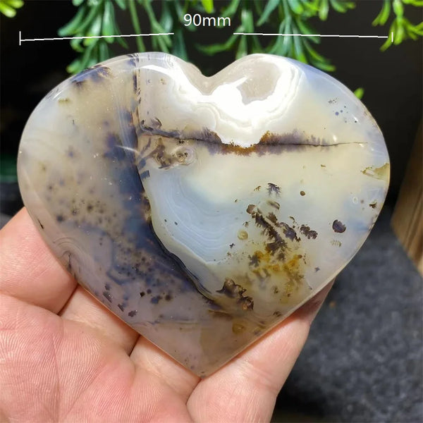 White Ink Moss Tree Agate-ToShay.org
