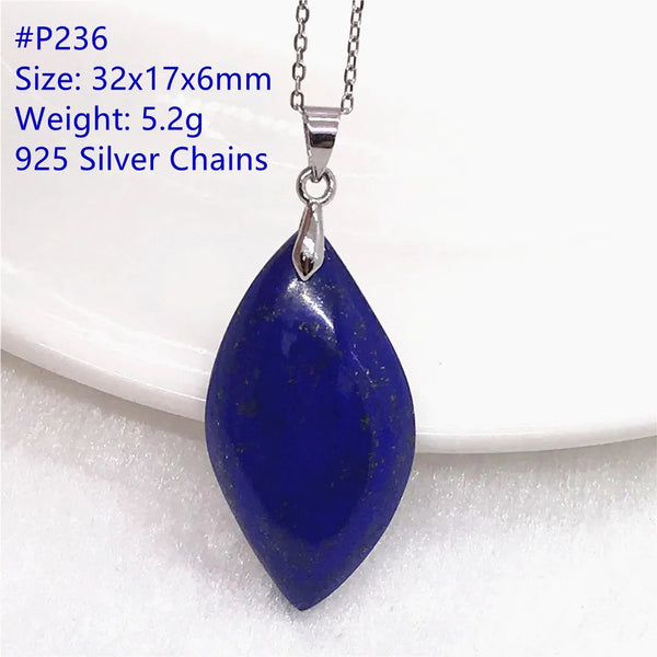 Blue Lapis Lazuli Pendant-ToShay.org