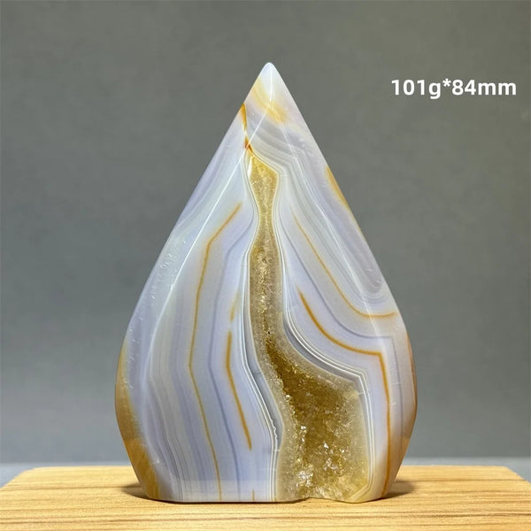 Yellow Agate Flame-ToShay.org