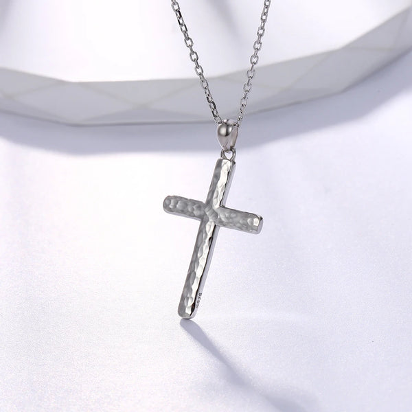 Silver Cross Pendant-ToShay.org
