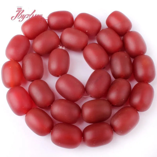 Red Agate Column Beads-ToShay.org