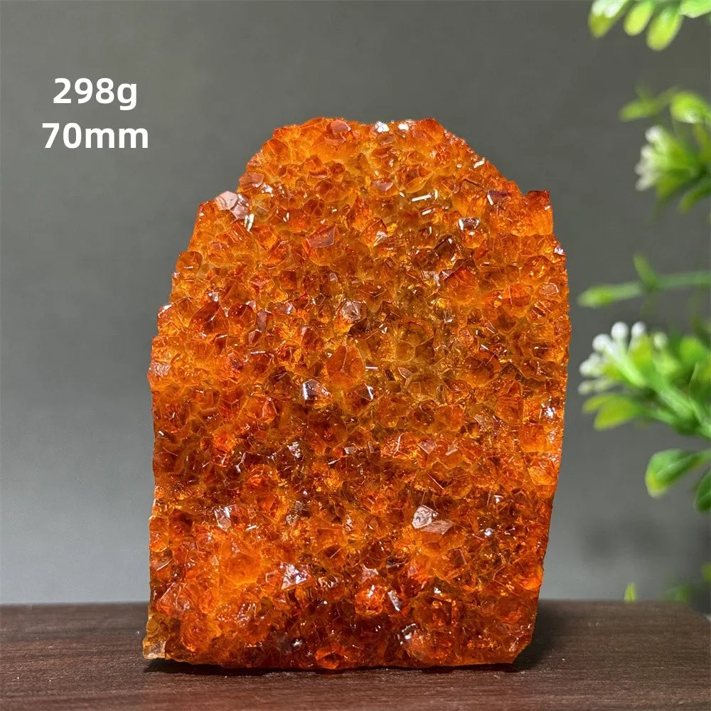 Orange Citrine Mineral Crystal-ToShay.org