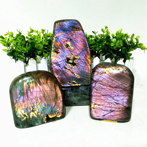 Purple Labradorite Crystal-ToShay.org